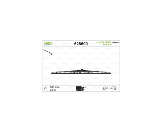 Щетка стеклоочистителя Valeo 628600
