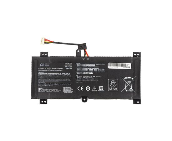 Акумулятор до ноутбука ASUS ROG Strix GL504G (C41N1731) 15.4V 3400mAh PowerPlant (NB431786)