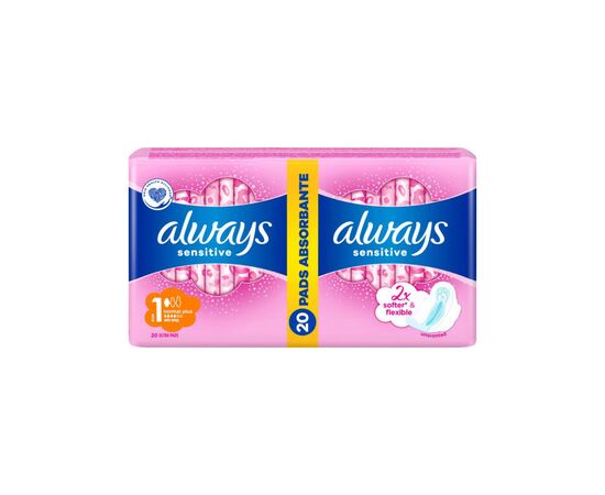 Гигиенические прокладки Always Ultra Sensitive Normal размер 1 20 шт. (4015400213932), изображение 3
