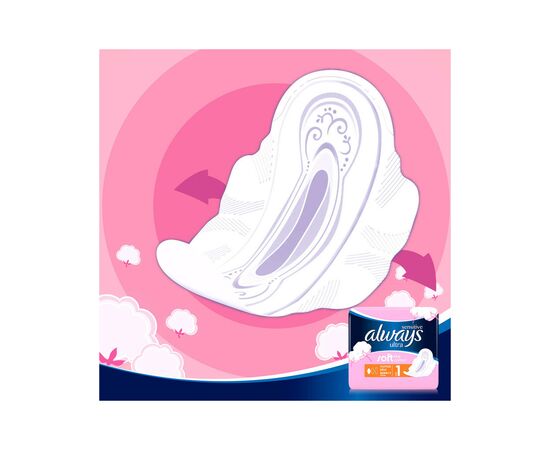 Гигиенические прокладки Always Ultra Sensitive Normal размер 1 20 шт. (4015400213932), изображение 7
