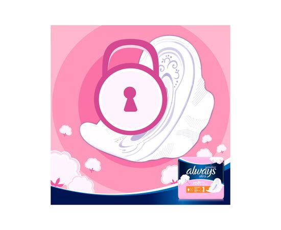 Гигиенические прокладки Always Ultra Sensitive Normal размер 1 20 шт. (4015400213932), изображение 8