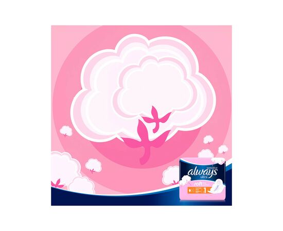 Гигиенические прокладки Always Ultra Sensitive Normal размер 1 20 шт. (4015400213932), изображение 9