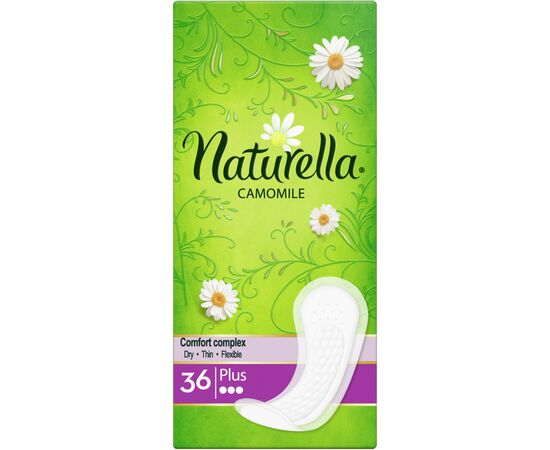 Ежедневные прокладки Naturella Camomile Plus 36 шт. (8006540100721), изображение 2