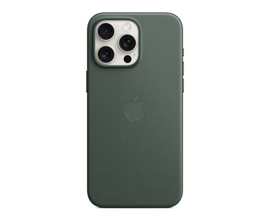 Чехол для мобильного телефона Apple iPhone 15 Pro Max FineWoven Case with MagSafe Evergreen (MT503ZM/A), изображение 3 Чехол для мобильного телефона Apple iPhone 15 Pro Max FineWoven Case with MagSafe Evergreen (MT503ZM/A), изображение 3