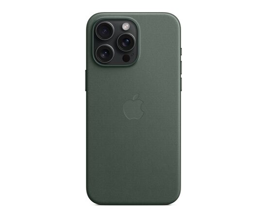 Чехол для мобильного телефона Apple iPhone 15 Pro Max FineWoven Case with MagSafe Evergreen (MT503ZM/A), изображение 4 Чехол для мобильного телефона Apple iPhone 15 Pro Max FineWoven Case with MagSafe Evergreen (MT503ZM/A), изображение 4