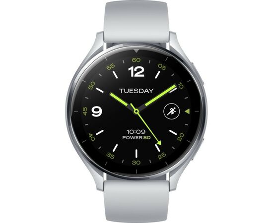 Смарт-часы Xiaomi Watch 2 Sliver Case With Gray TPU Strap (BHR8034GL) (1025027), изображение 2 Смарт-часы Xiaomi Watch 2 Sliver Case With Gray TPU Strap (BHR8034GL) (1025027), изображение 2