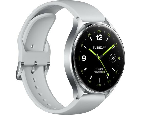 Смарт-часы Xiaomi Watch 2 Sliver Case With Gray TPU Strap (BHR8034GL) (1025027), изображение 3 Смарт-часы Xiaomi Watch 2 Sliver Case With Gray TPU Strap (BHR8034GL) (1025027), изображение 3