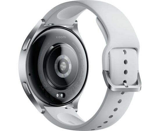 Смарт-часы Xiaomi Watch 2 Sliver Case With Gray TPU Strap (BHR8034GL) (1025027), изображение 4 Смарт-часы Xiaomi Watch 2 Sliver Case With Gray TPU Strap (BHR8034GL) (1025027), изображение 4