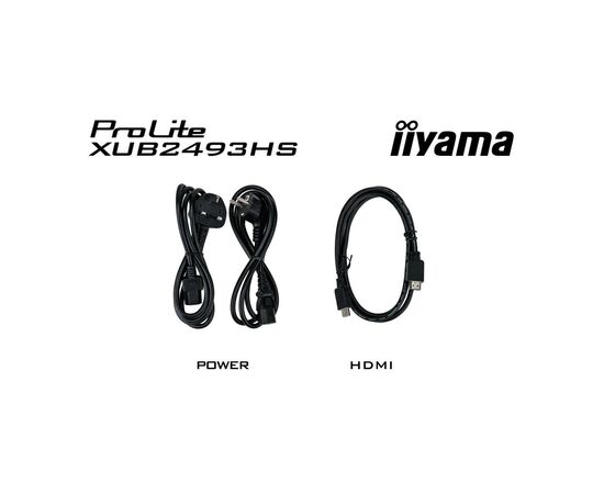 Монітор iiyama XUB2493HS-B6, зображення 9 Монітор iiyama XUB2493HS-B6, зображення 9