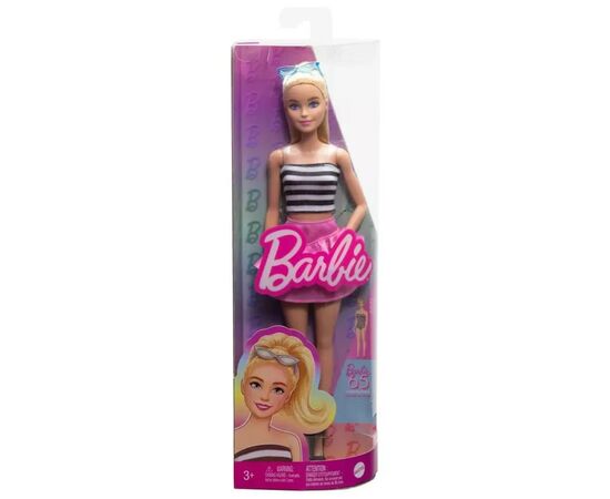 Кукла Barbie Fashionistas в розовой юбке с рюшами (HRH11), изображение 5 Кукла Barbie Fashionistas в розовой юбке с рюшами (HRH11), изображение 5