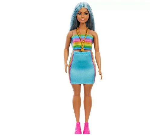Кукла Barbie Fashionistas Модница в спортивном топе и юбке (HRH16), изображение 2 Кукла Barbie Fashionistas Модница в спортивном топе и юбке (HRH16), изображение 2