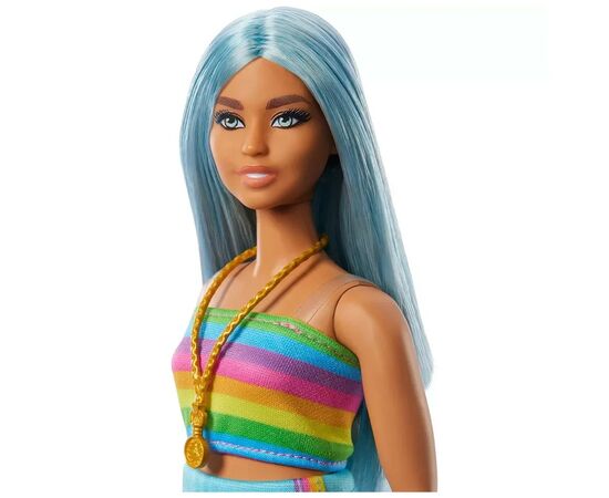 Кукла Barbie Fashionistas Модница в спортивном топе и юбке (HRH16), изображение 3 Кукла Barbie Fashionistas Модница в спортивном топе и юбке (HRH16), изображение 3