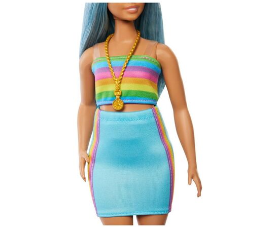 Кукла Barbie Fashionistas Модница в спортивном топе и юбке (HRH16), изображение 4 Кукла Barbie Fashionistas Модница в спортивном топе и юбке (HRH16), изображение 4
