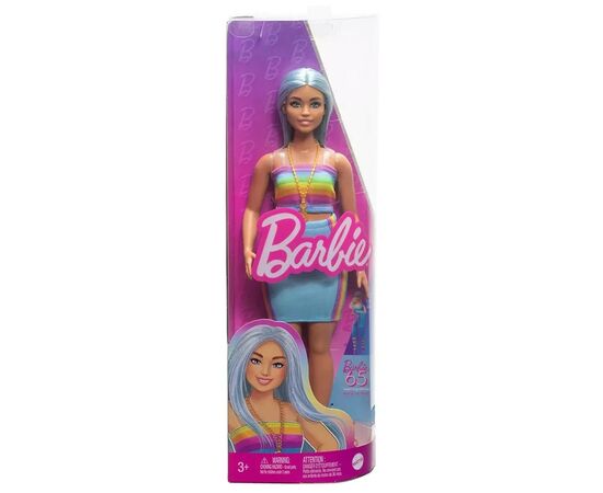 Кукла Barbie Fashionistas Модница в спортивном топе и юбке (HRH16), изображение 5 Кукла Barbie Fashionistas Модница в спортивном топе и юбке (HRH16), изображение 5