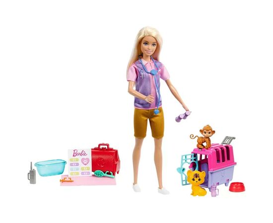 Кукла Barbie Зоозащитница (HRG50), изображение 2 Кукла Barbie Зоозащитница (HRG50), изображение 2
