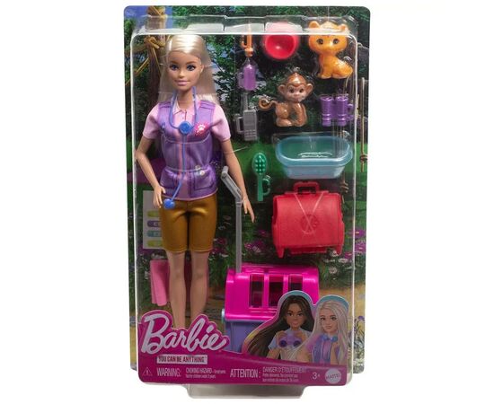 Кукла Barbie Зоозащитница (HRG50), изображение 6 Кукла Barbie Зоозащитница (HRG50), изображение 6