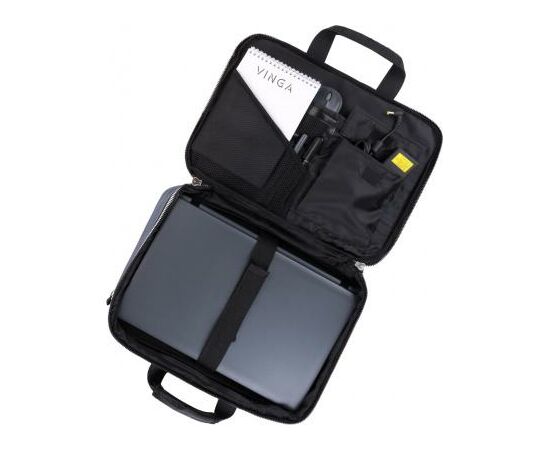 Сумка для ноутбука Vinga 15.6" NB190AN anthracite (NB190AN), зображення 6 Сумка для ноутбука Vinga 15.6" NB190AN anthracite (NB190AN), зображення 6