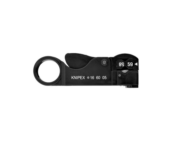 Знімач ізоляції KNIPEX для коаксіальних кабелів (16 60 05 SB)
