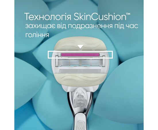 Бритва Gillette Venus Comfortglide Sugarberry Plus Olay с 1 сменным картриджем (8700216130516), изображение 4 Бритва Gillette Venus Comfortglide Sugarberry Plus Olay с 1 сменным картриджем (8700216130516), изображение 4