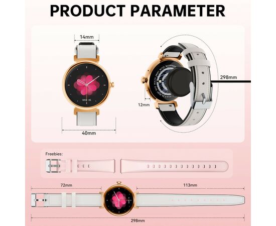 Смарт-часы OUKITEL BT30 Gold, изображение 10 Смарт-часы OUKITEL BT30 Gold, изображение 10