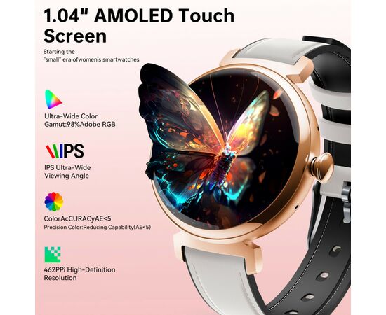 Смарт-часы OUKITEL BT30 Gold, изображение 6 Смарт-часы OUKITEL BT30 Gold, изображение 6