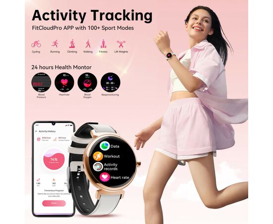 Смарт-часы OUKITEL BT30 Gold, изображение 7 Смарт-часы OUKITEL BT30 Gold, изображение 7