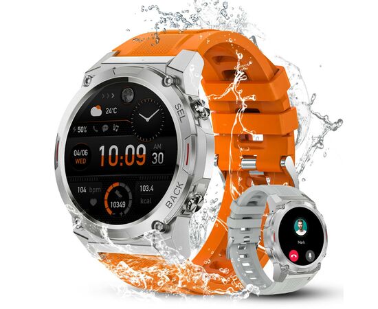 Смарт-часы OUKITEL BT50 Silver, изображение 9 Смарт-часы OUKITEL BT50 Silver, изображение 9