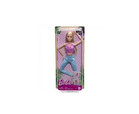 Лялька Barbie Рухайся як я Блондинка (HRH27), зображення 6 Лялька Barbie Рухайся як я Блондинка (HRH27), зображення 6