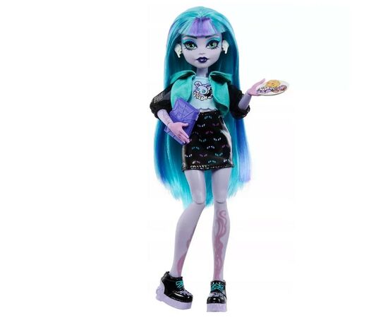 Кукла Monster High Неоновые и бомбезные Ужас-секреты Твайлы (HNF82), изображение 2 Кукла Monster High Неоновые и бомбезные Ужас-секреты Твайлы (HNF82), изображение 2