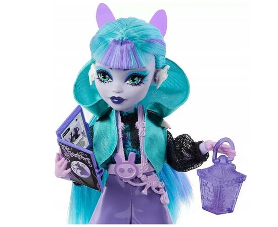 Кукла Monster High Неоновые и бомбезные Ужас-секреты Твайлы (HNF82), изображение 4 Кукла Monster High Неоновые и бомбезные Ужас-секреты Твайлы (HNF82), изображение 4