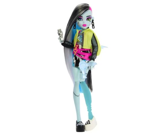 Кукла Monster High Неоновые и бомбезные Ужасно-секреты Фрэнки (HNF79), изображение 3 Кукла Monster High Неоновые и бомбезные Ужасно-секреты Фрэнки (HNF79), изображение 3