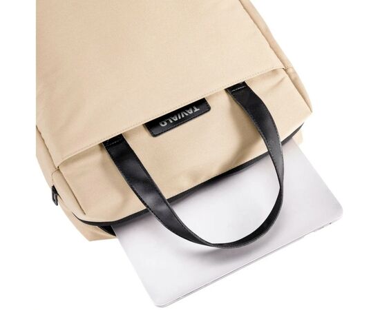 Рюкзак для ноутбука Tavialo 15.6" CityLife TC11.5 beige 11,5л (TC11.5-124KH), изображение 7 Рюкзак для ноутбука Tavialo 15.6" CityLife TC11.5 beige 11,5л (TC11.5-124KH), изображение 7