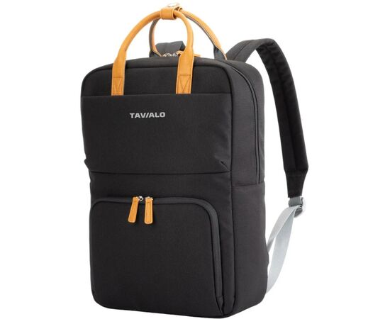 Рюкзак для ноутбука Tavialo 15.6" CityLife TC14 black, 14л (TC14-124BL), изображение 2 Рюкзак для ноутбука Tavialo 15.6" CityLife TC14 black, 14л (TC14-124BL), изображение 2