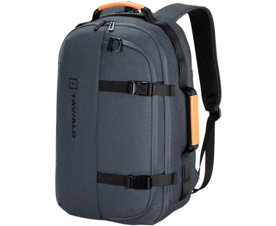 Рюкзак для ноутбука Tavialo 15.6" CityLife TC24 dark-grey, 24л (TC24-124DG), изображение 2