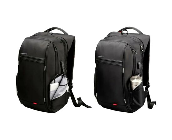 Рюкзак для ноутбука Tavialo 15.6" Smart TB20-1 black, 20л, 46х31х19см (TB20-124BL), изображение 6 Рюкзак для ноутбука Tavialo 15.6" Smart TB20-1 black, 20л, 46х31х19см (TB20-124BL), изображение 6