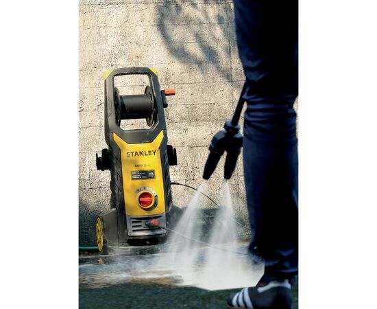 Мойка высокого давления Stanley 2.5 кВт, 150 бар, шланг 8 м (SXPW25DTS-E), изображение 5 Мойка высокого давления Stanley 2.5 кВт, 150 бар, шланг 8 м (SXPW25DTS-E), изображение 5