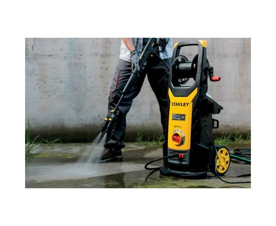 Мойка высокого давления Stanley 2.5 кВт, 150 бар, шланг 8 м (SXPW25DTS-E), изображение 6 Мойка высокого давления Stanley 2.5 кВт, 150 бар, шланг 8 м (SXPW25DTS-E), изображение 6