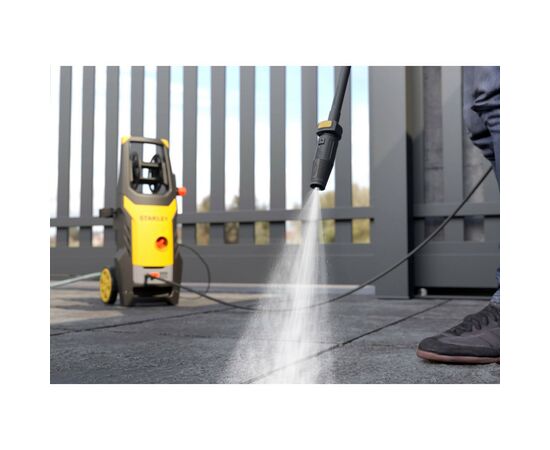 Мойка высокого давления Stanley 1.6 кВт, 125 бар, шланг 6 м (SXPW16E), изображение 3 Мойка высокого давления Stanley 1.6 кВт, 125 бар, шланг 6 м (SXPW16E), изображение 3