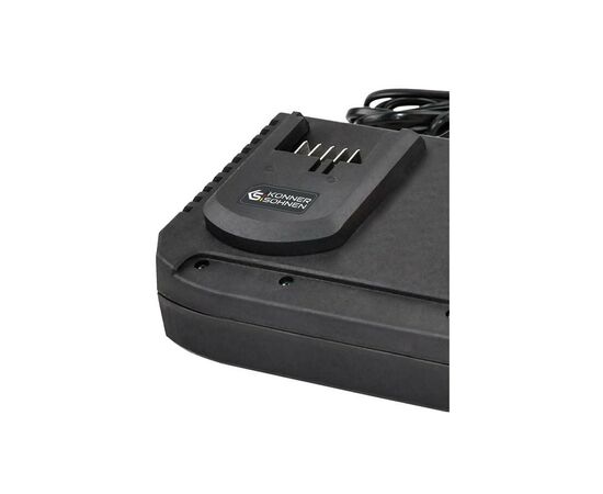 Зарядное устройство для аккумуляторов инструмента Konner&Sohnen KS C35A-2, 20V, 230В, 2x3.5А, 0.89кг (KSC35A-2), изображение 2 Зарядное устройство для аккумуляторов инструмента Konner&Sohnen KS C35A-2, 20V, 230В, 2x3.5А, 0.89кг (KSC35A-2), изображение 2