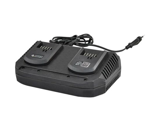 Зарядное устройство для аккумуляторов инструмента Konner&Sohnen KS C35A-2, 20V, 230В, 2x3.5А, 0.89кг (KSC35A-2)