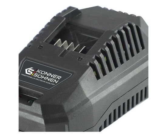 Зарядное устройство для аккумуляторов инструмента Konner&Sohnen KS C45A, 20V, 230В, 4.5А, 0.55кг (KSC45A), изображение 2 Зарядное устройство для аккумуляторов инструмента Konner&Sohnen KS C45A, 20V, 230В, 4.5А, 0.55кг (KSC45A), изображение 2