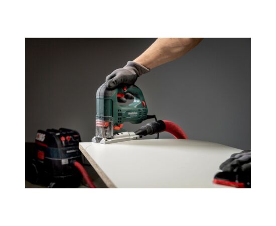 Электролобзик Metabo STEB 100 Quick, 710Вт, 1000-3100 об/мин (601110500), изображение 2 Электролобзик Metabo STEB 100 Quick, 710Вт, 1000-3100 об/мин (601110500), изображение 2