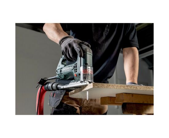 Электролобзик Metabo STEB 100 Quick, 710Вт, 1000-3100 об/мин (601110500), изображение 4 Электролобзик Metabo STEB 100 Quick, 710Вт, 1000-3100 об/мин (601110500), изображение 4