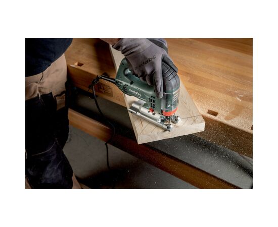 Электролобзик Metabo STEB 100 Quick, 710Вт, 1000-3100 об/мин (601110500), изображение 5 Электролобзик Metabo STEB 100 Quick, 710Вт, 1000-3100 об/мин (601110500), изображение 5