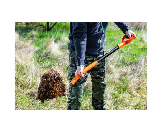 Лопата Neo Tools штыковая, рукоятка металлическая D-образная, 125см, 2.28кг (95-008), изображение 2