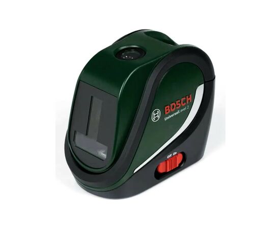Лазерний нівелір Bosch UniversalLevel2 (Set), до 10м, 0.5мм/м, 0.45кг (0.603.663.803)