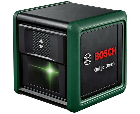Лазерный нивелир Bosch Quigo Green до 12м, 0.6мм/м, 1.098кг (0.603.663.C04)