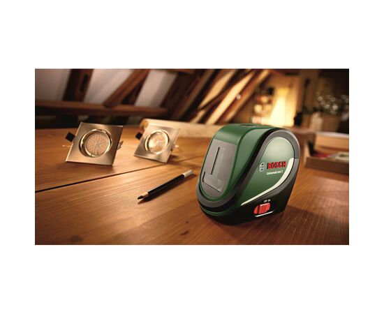 Лазерний нівелір Bosch UniversalLevel2, до 10м, 0.5мм/м, 0.46кг (0.603.663.802), зображення 8 Лазерний нівелір Bosch UniversalLevel2, до 10м, 0.5мм/м, 0.46кг (0.603.663.802), зображення 8