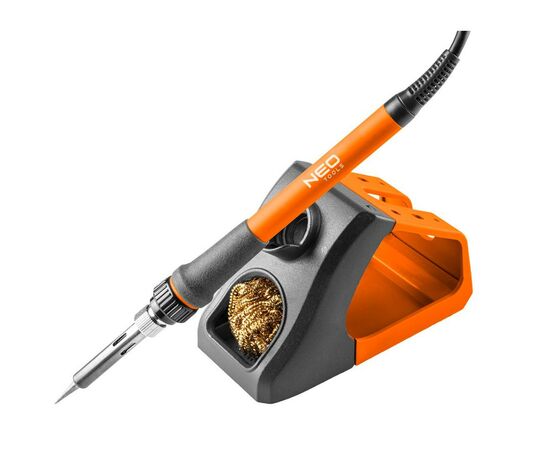 Паяльна станція Neo Tools SL1, 60Вт, 180-450°С, дисплей, ESD захист (19-200), зображення 6 Паяльна станція Neo Tools SL1, 60Вт, 180-450°С, дисплей, ESD захист (19-200), зображення 6