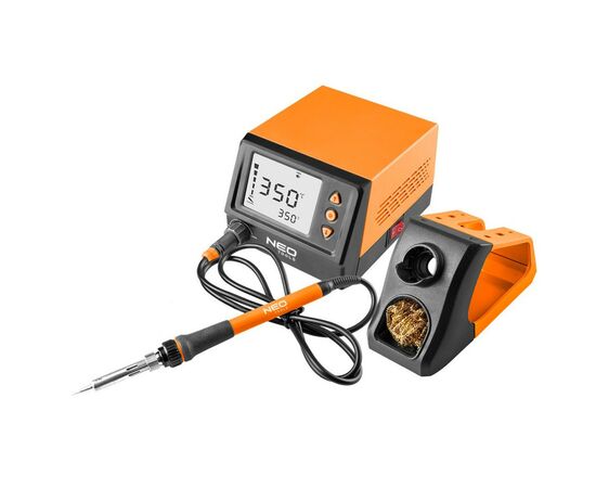 Паяльна станція Neo Tools SL1, 60Вт, 180-450°С, дисплей, ESD захист (19-200)